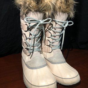 Sorel Off White Winter Boots
